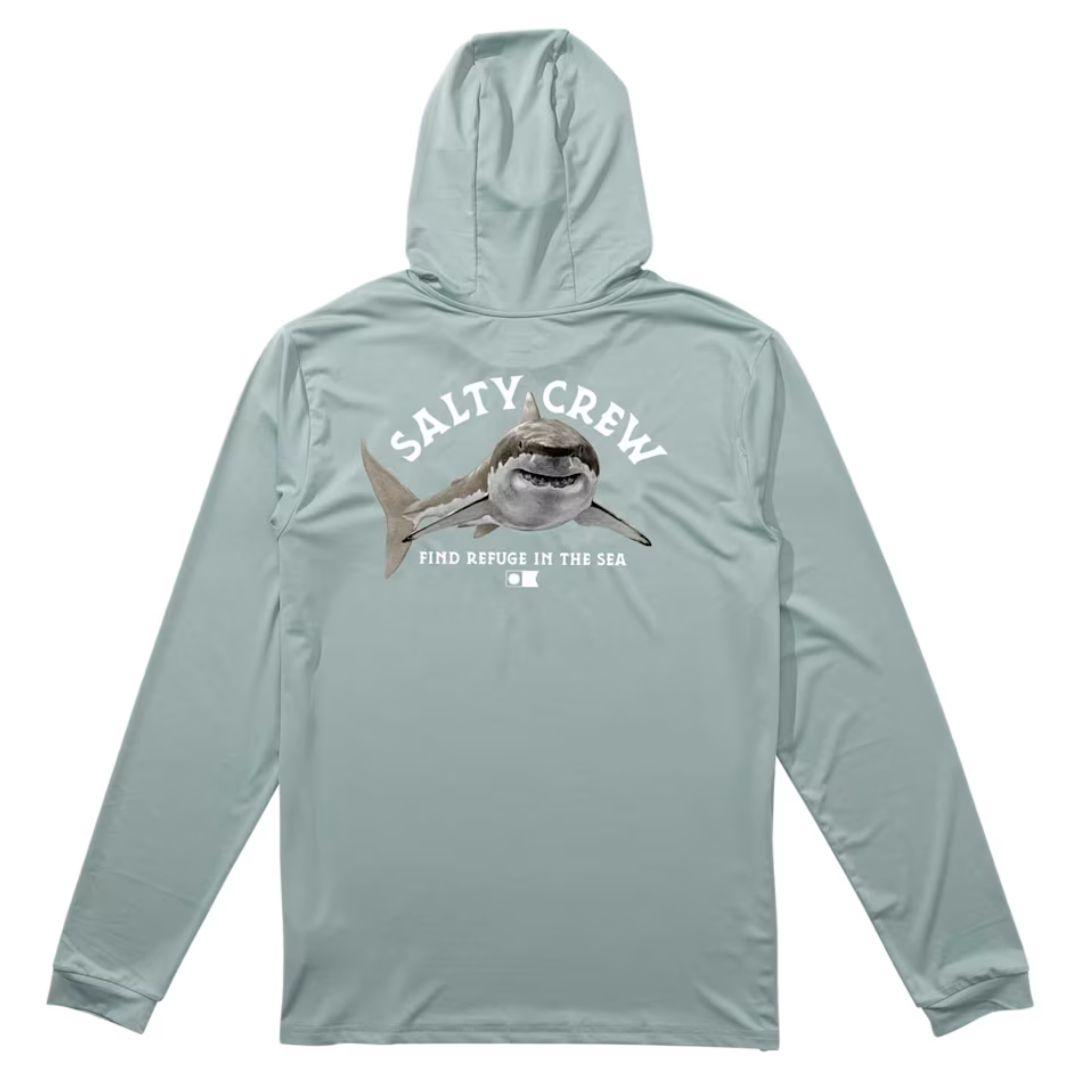 Salty Crew Lurking Hooded Sun Shirt